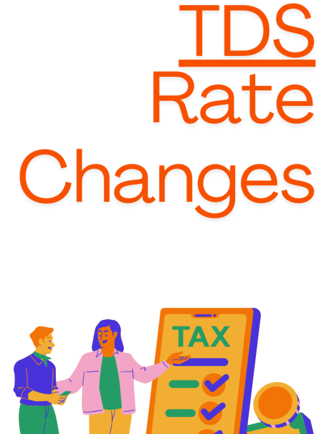 TDS RATE CHANGES 2024